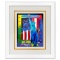 Liberty and Flag by Peter Max