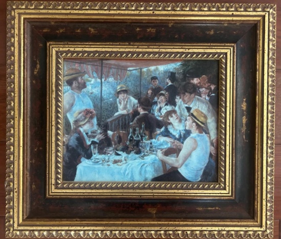 Luncheon on the Boat Party by Manet