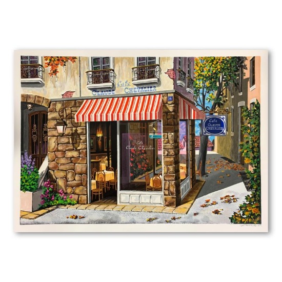Cafe Claude Chevalier by Ostritsky Arkady
