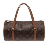 Louis Vuitton Brown Monogram Canvas Papillon 26 Top Handle Bag