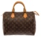 Louis Vuitton Brown Monogram Canvas Speedy 30 Satchel Bag