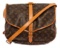 Louis Vuitton Brown Monogram Leather Saumur 35cm Shoulder Bag