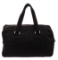 Chanel Chocolate Bar Suede Boston Shoulder Bag