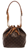 Louis Vuitton Brown Monogram Canvas Petit Noe Shoulder Bag