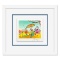 Sage Sailboat and Vase Series I by Peter Max
