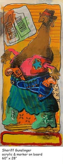 Sheriff Gunslinger by Stephen Holland ORIGINAL