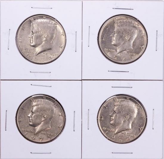 1971-1974 Kennedy Half Dollar Coin Collector's Set