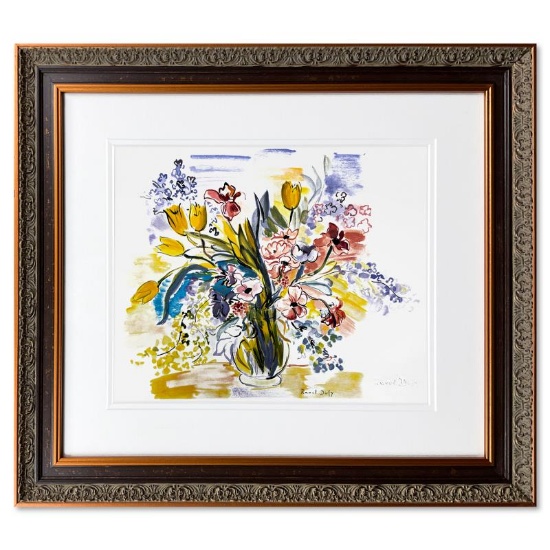 Bouquet De Fleurs Dans by Dufy (1877-1953)
