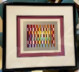 Purple Abstract by AGAM