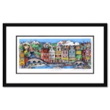 Alluringly Amsterdam (Black) by Fazzino, Charles