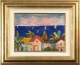 View of Blue Sea by Manor Shadian