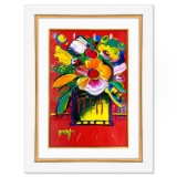 Abstract Flower by Peter Max