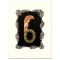 Numeral 6 by Erte (1892-1990)