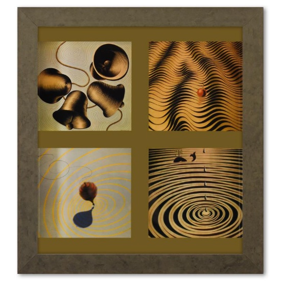 Etude De Mouvement (Peche Anneaux Les Cloches Toupie) de la serie Graphismes 1 b