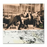 Jackson Pollock at Work by 