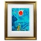 The Sun Over Paris by Chagall (1887-1985)