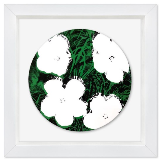 White Flower by Warhol (1928-1987)