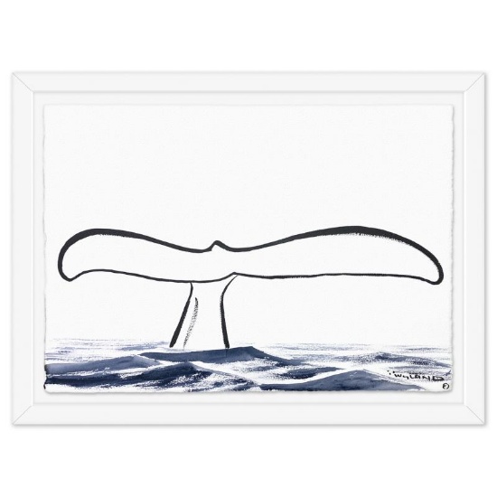 Whale Tail by Wyland Original