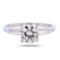 1.50 ctw K COLOR SI3 CLARITY CENTER Diamond Platinum Ring (1.78 ctw Diamonds)