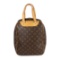 Louis Vuitton Brown Monogram Canvas Leather Excursion Bag