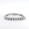 11.07 ctw Diamond Tennis Bracelet - 14KT White Gold