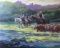 Cattle Crossing by Richard Ho, orig.
