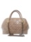 Chanel Quilted Castle Rock Brown Bowler Bag