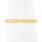 Vintage 14k Yellow Gold 1.6mm Polished Faceted Eternity Stack Wedding Band Ring