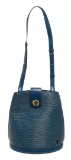Louis Vuitton Blue Epi Cluny