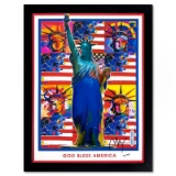 9-11 God Bless America I by Peter Max