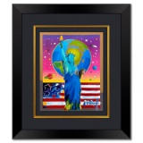 Liberty, Earth and Flag by Peter Max