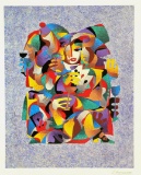 Poker Players by  Anatole Krasnyansky