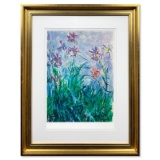 Iris by Monet (1840-1926)