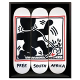 Free South Africa by Keith Haring (1958-1990)