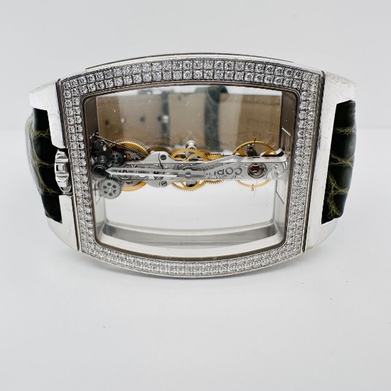 Corum Golden Bridge Limited Edition w/ Diamond Bezel