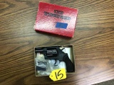 FIE Standard revolver w/ original box, dbl action, (2) cylinders: 22 LR & 2