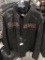 Black Leather Harley Davidson w/ Sweatshirt & Hood
