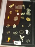 24 Assorted Pins