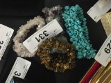 Assorted stone bracelets