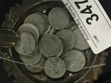 Assorted steely pennies