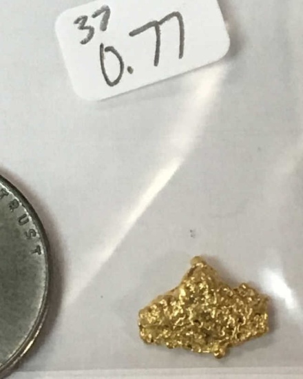 0.77 Grams, Gold Nuggets