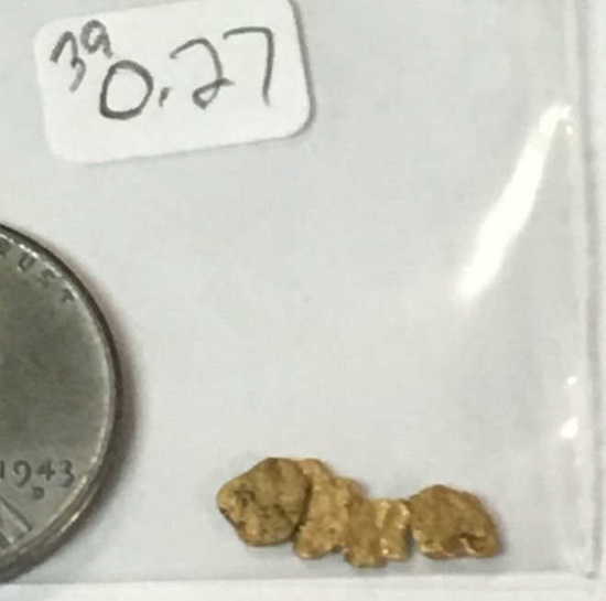 0.27 Grams, Gold Nuggets