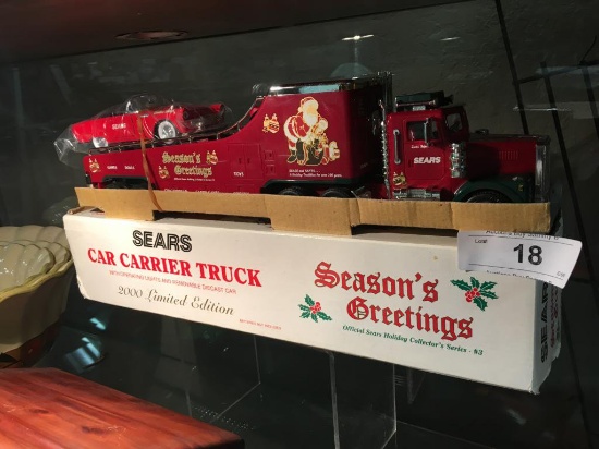 Sears 2000 Seasons Greetings Toy Truck