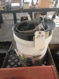 Bucket With Tools & Hardhat