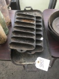 Antique Cast Iron Molds & Griddle