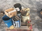 Pallet of miscellaneous iron pieces