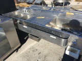 Four compartment stainless steel works Inc.