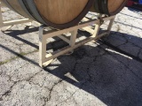 Wine barrel stand