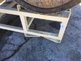 Wine barrel stand