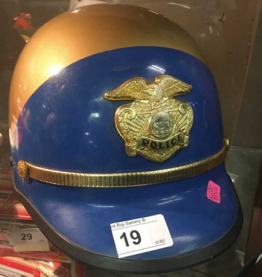 Authentic Vintage Reno NV Police Helmet